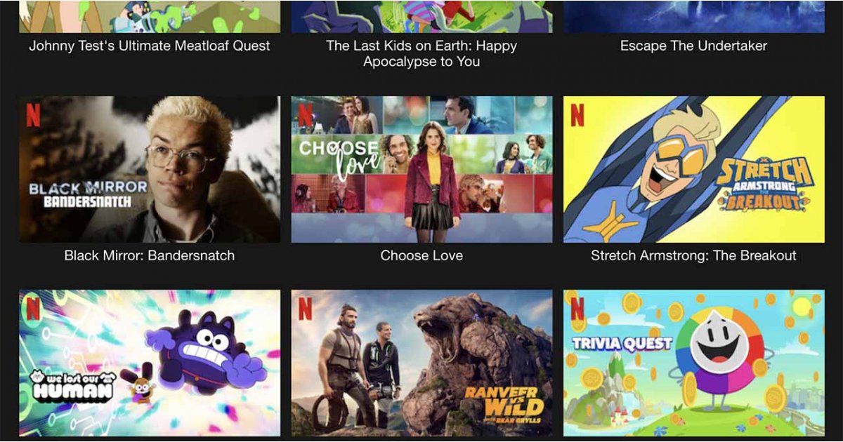 C'est votre dernière chance d'essayer les émissions interactives de Netflix