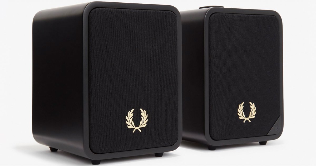 Les haut-parleurs Ruark Audio x Fred Perry MR1 apportent un design British Mod classique à vos sessions d'écoute