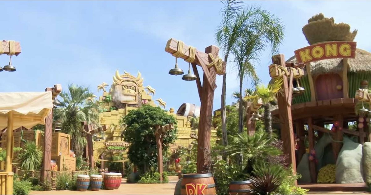 Donkey Kong Country dévoilé au Super Nintendo World d'Universal Studios