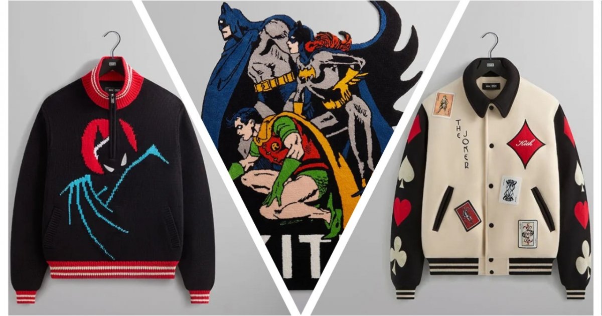 La collection Kith x Batman célèbre les 85 ans du Chevalier Noir