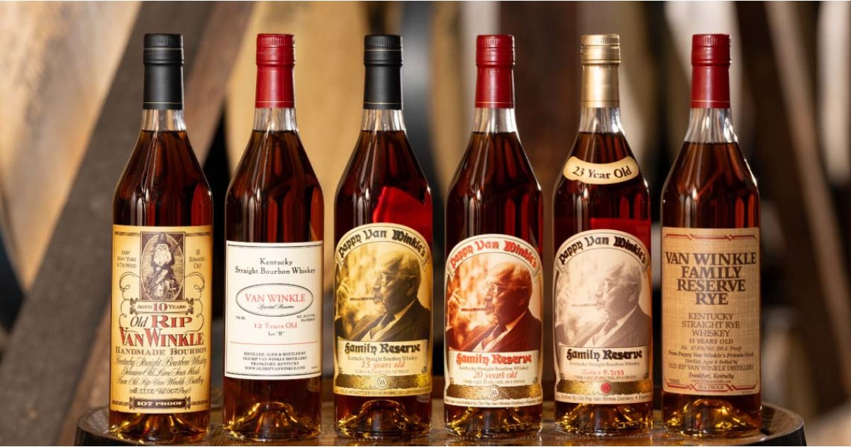 La collection de whisky Pappy Van Winkle 2024 est sortie