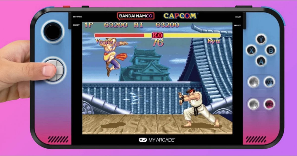 L'énorme ordinateur de poche rétro de My Arcade présente les classiques de Capcom et Namco