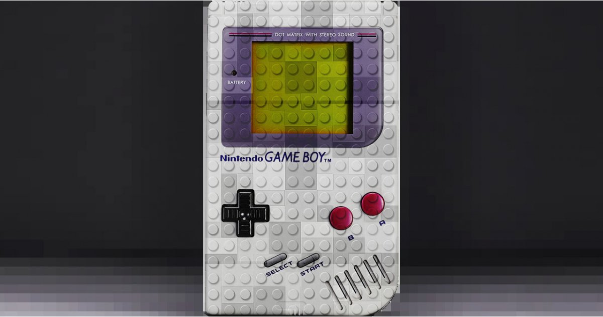 LEGO nous envoie au paradis du rétro avec un kit Nintendo Game Boy