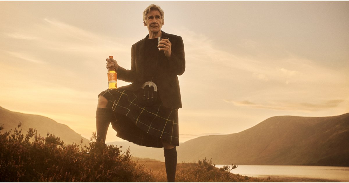 Harrison Ford et Joel Edgerton Talk Kilts, Castles et leurs nouveaux courts métrages d'inspiration des Highlands Glenmorangie Whisky