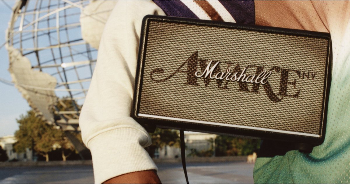 La collaboration Marshall X Awake NY apporte le style de la rue au haut-parleur AMP-Look