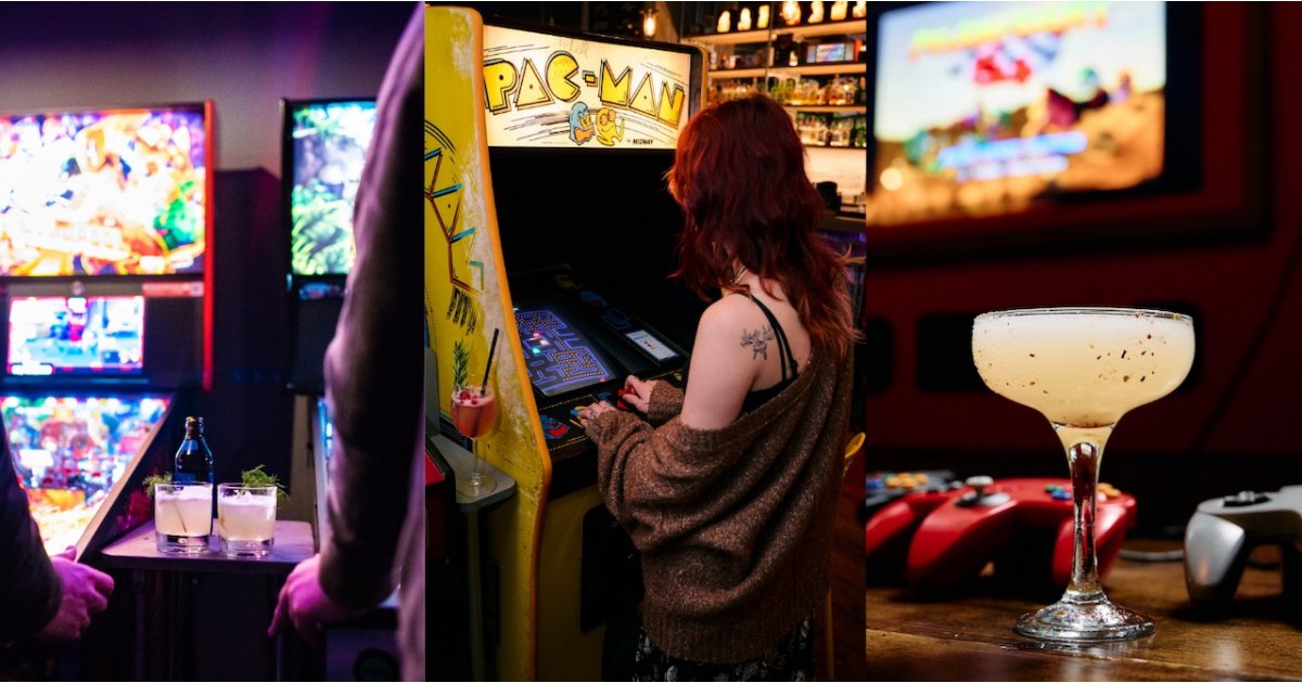 Retro Arcade Bar de quatre trimestres arrive au quartier de Southwark de Londres, apportant un nouveau sens au terme «jeux de consommation»