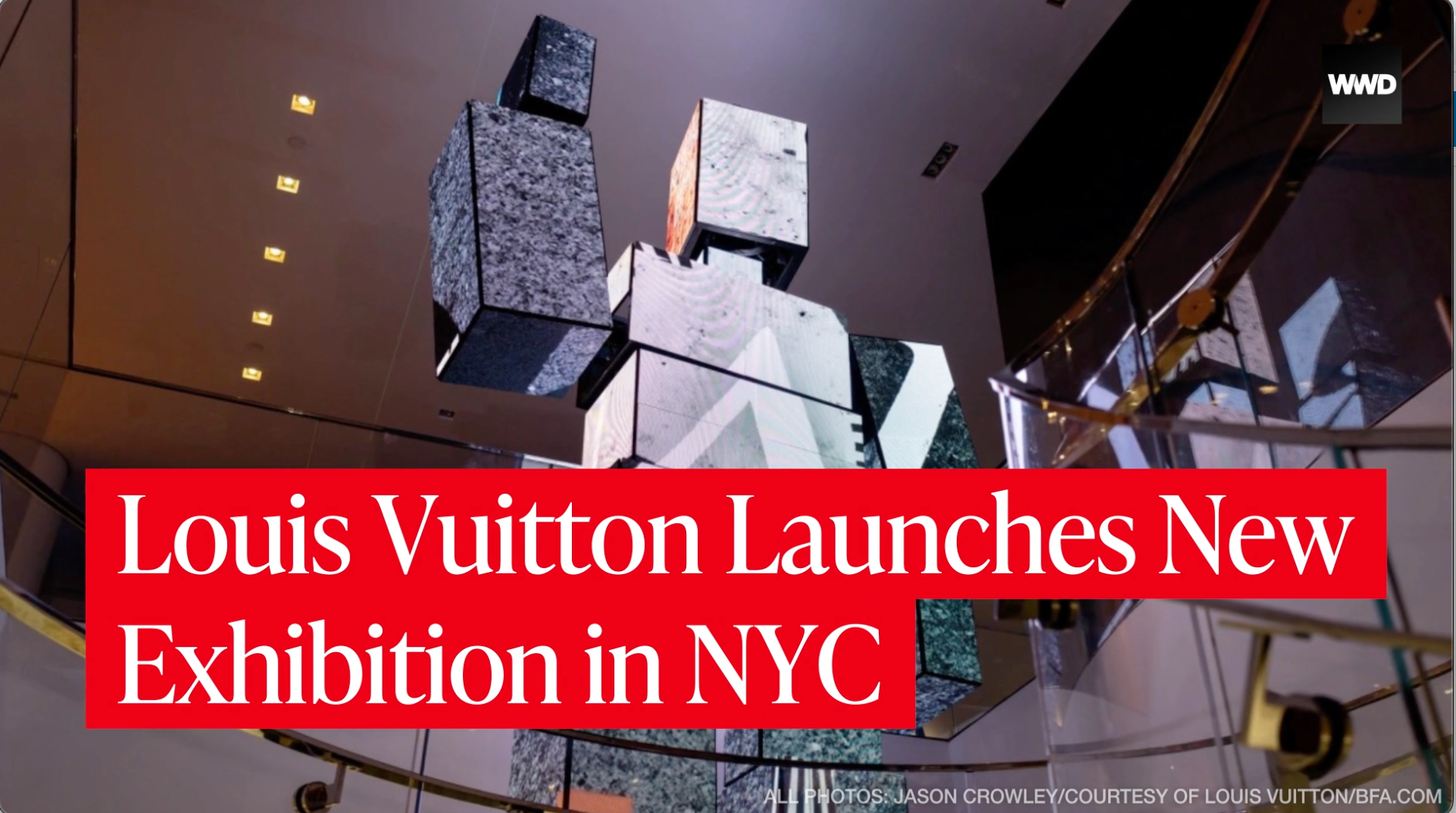 Louis Vuitton lance une nouvelle exposition