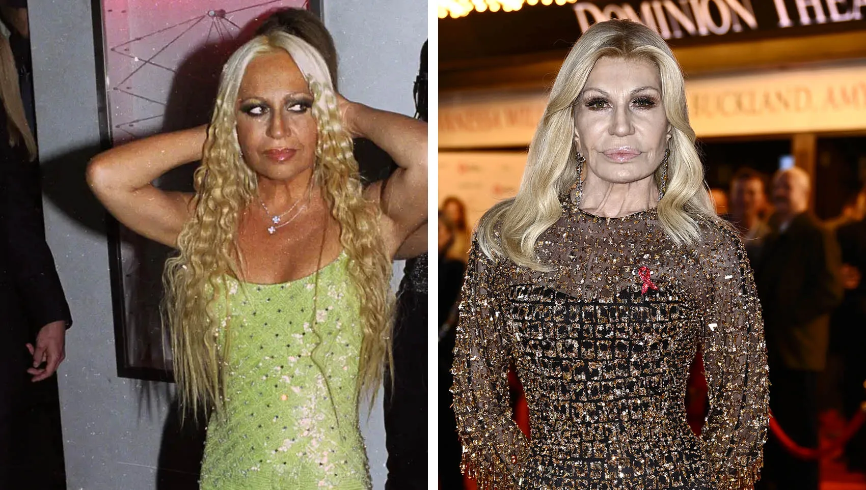 L&amp;#39;évolution du style emblématique de Donatella Versace;: des années 90 à aujourd&amp;#39;hui [PHOTOS]