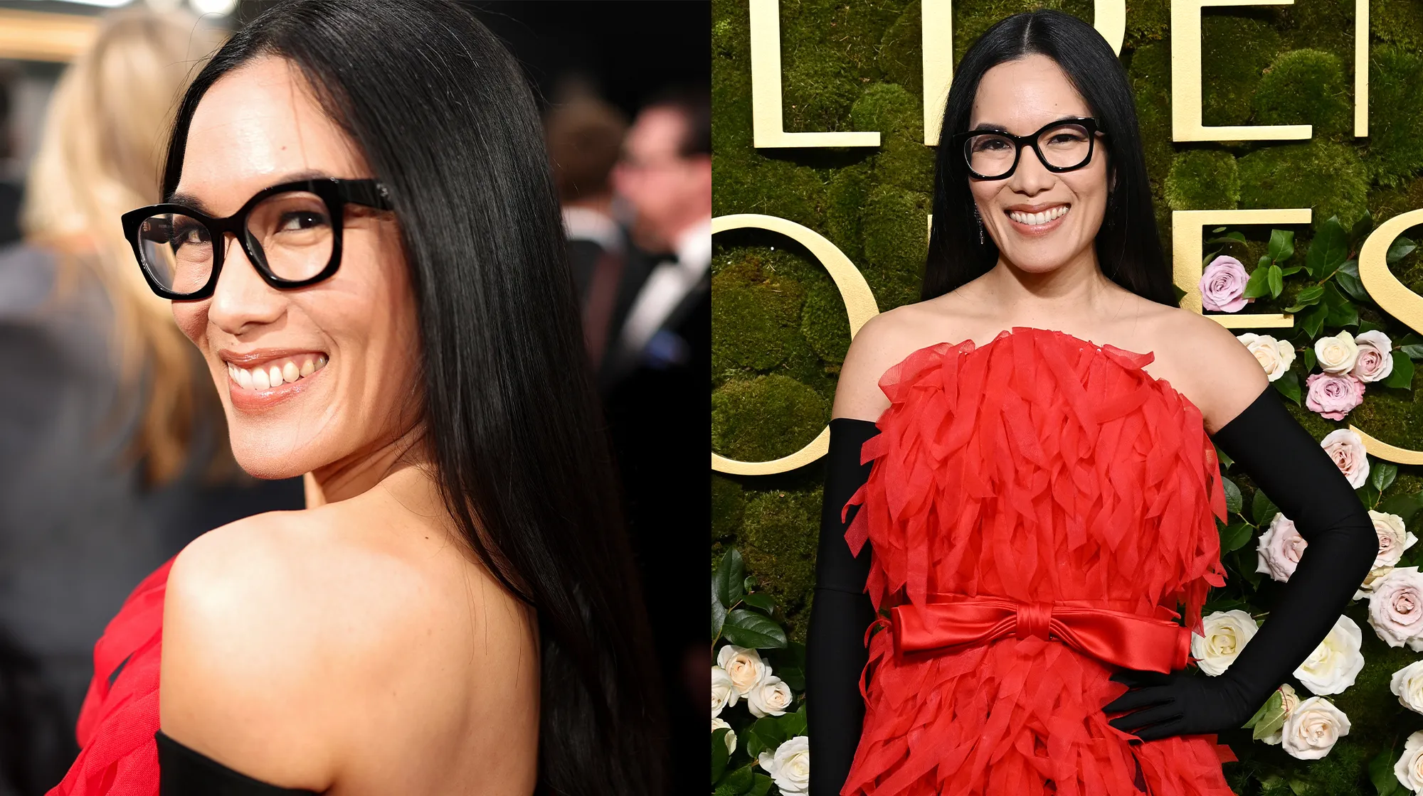 Ali Wong brille aux Golden Globes 2025 grâce à ces nouveaux produits de soins de la peau Tatcha