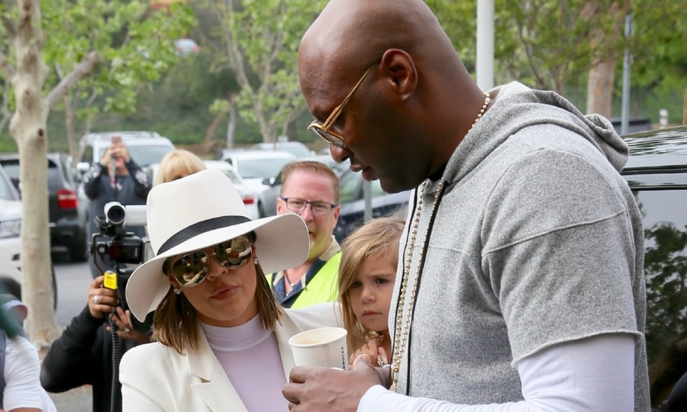 Lamar Odom et Khloe Kardashian assistent ensemble au service de Pâques 