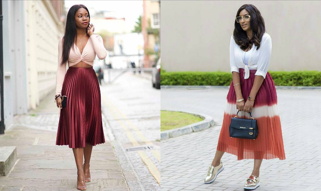 Les plis sont à la mode ! Découvrez comment des célébrités et des blogueurs de style comme Juliet Ibrahim, Stephanie Coker et Mihlali Ndamase font vibrer la tendance