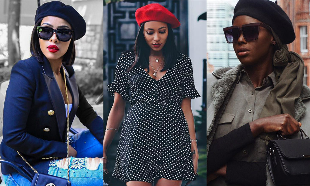 Les bérets prennent le relais ! Laissez Bonang Matheba, Simi et Finding Paola vous inspirer avec des options de style de béret chic