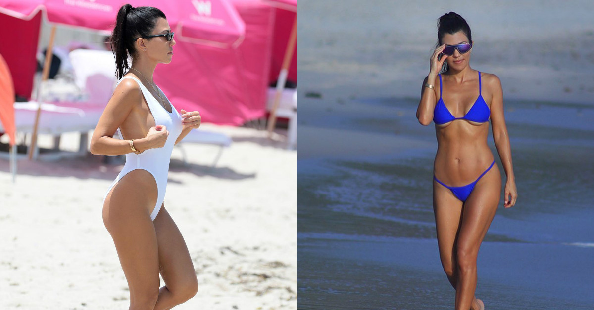 Kourtney Kardashian en maillot de bain montre qu'elle vit sa meilleure vie à 39 ans !