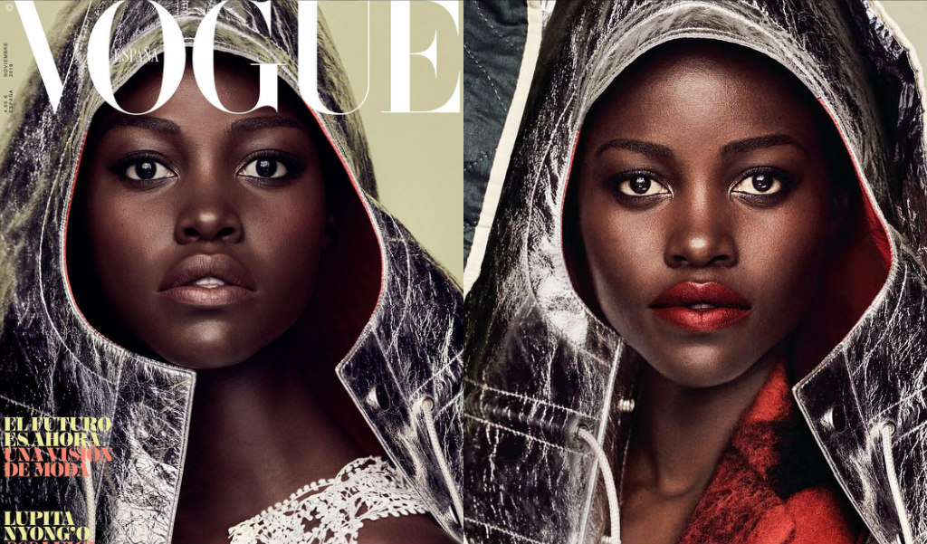 LUPITA NYONG'O éblouit en couverture du numéro de novembre de Vogue Espagne