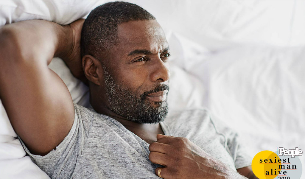 IDRIS ELBA nommé homme le plus sexy du monde en 2018 par le magazine People 