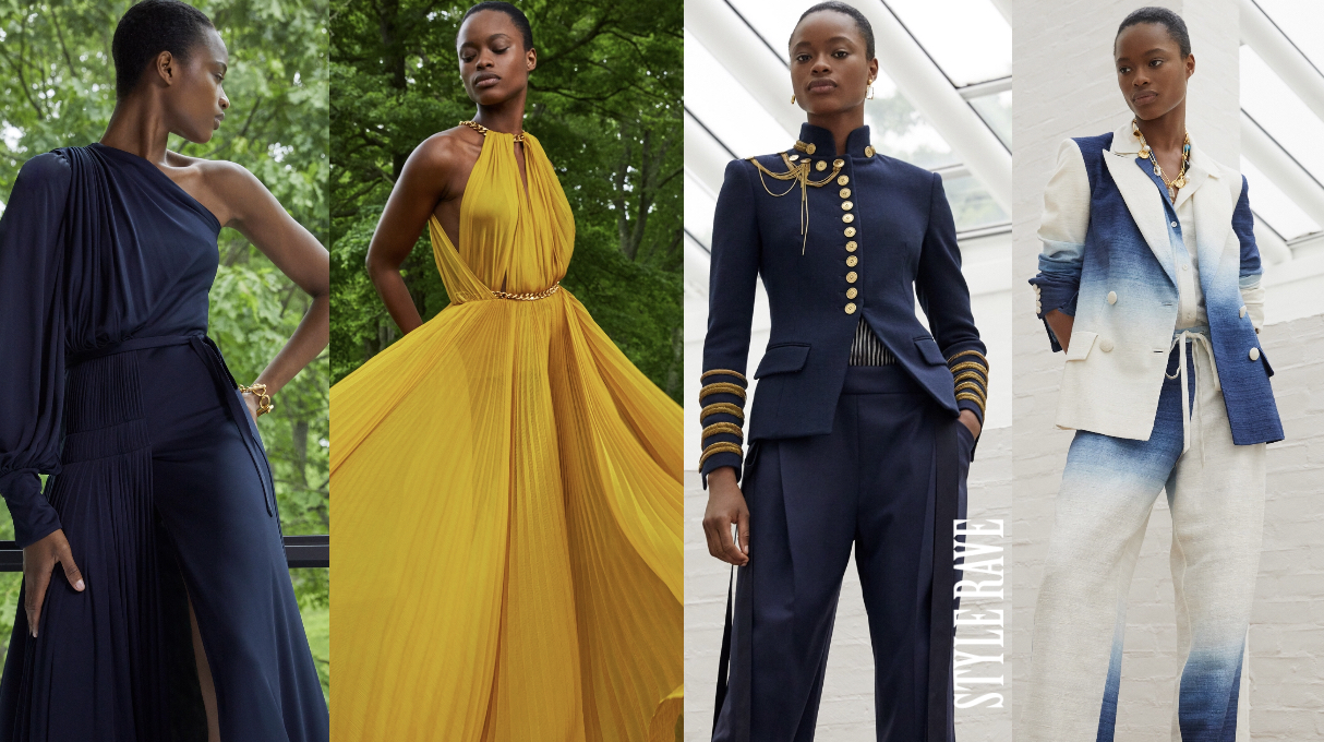 Mayowa Nicholas co-stars dans la collection Resort 2020 d'Oscar de la Renta