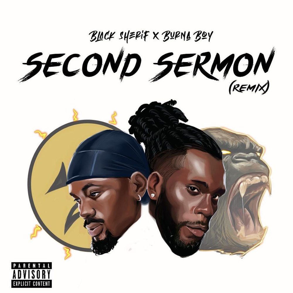 Black Sherif et Burna Boy s'associent sur "Second Sermon Remix" +Plus de nouvelles chansons afrobeat tendances