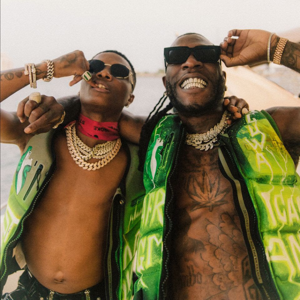 Burna Boy publie un clip vidéo à haute énergie pour son nouveau single 'B'. D'OR' avec Wizkid