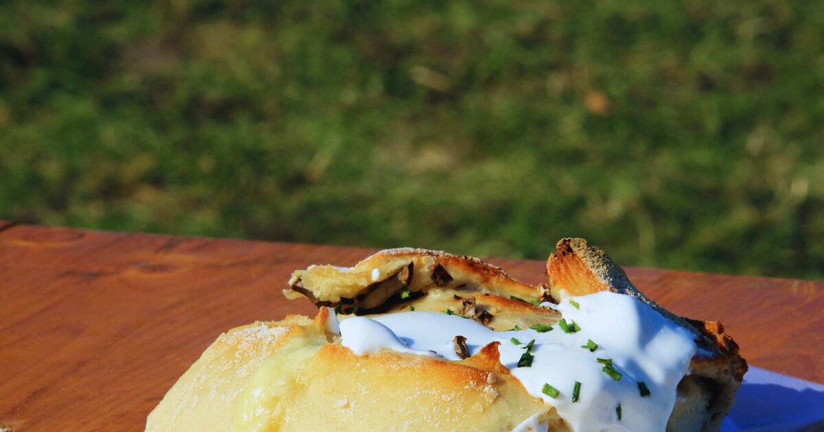 Copieux et ringard : pain végétalien au tofu fumé et à la ciboulette